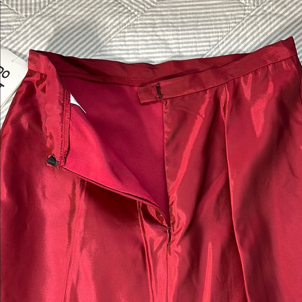 Michaelangelo Elegant Two Piece Red Evening Dress - Picture 8 of 10